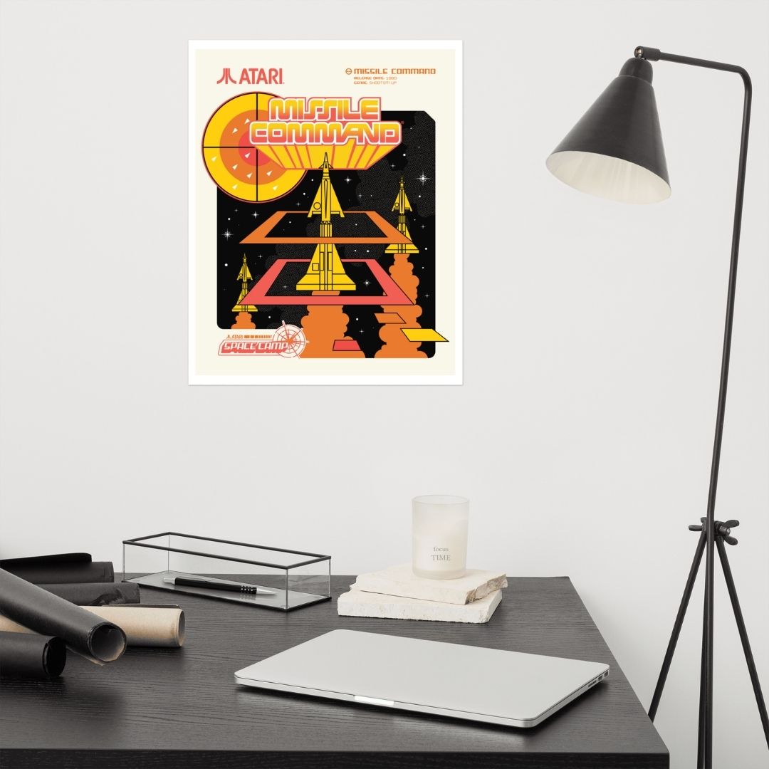 Space Camp Missile Command Poster