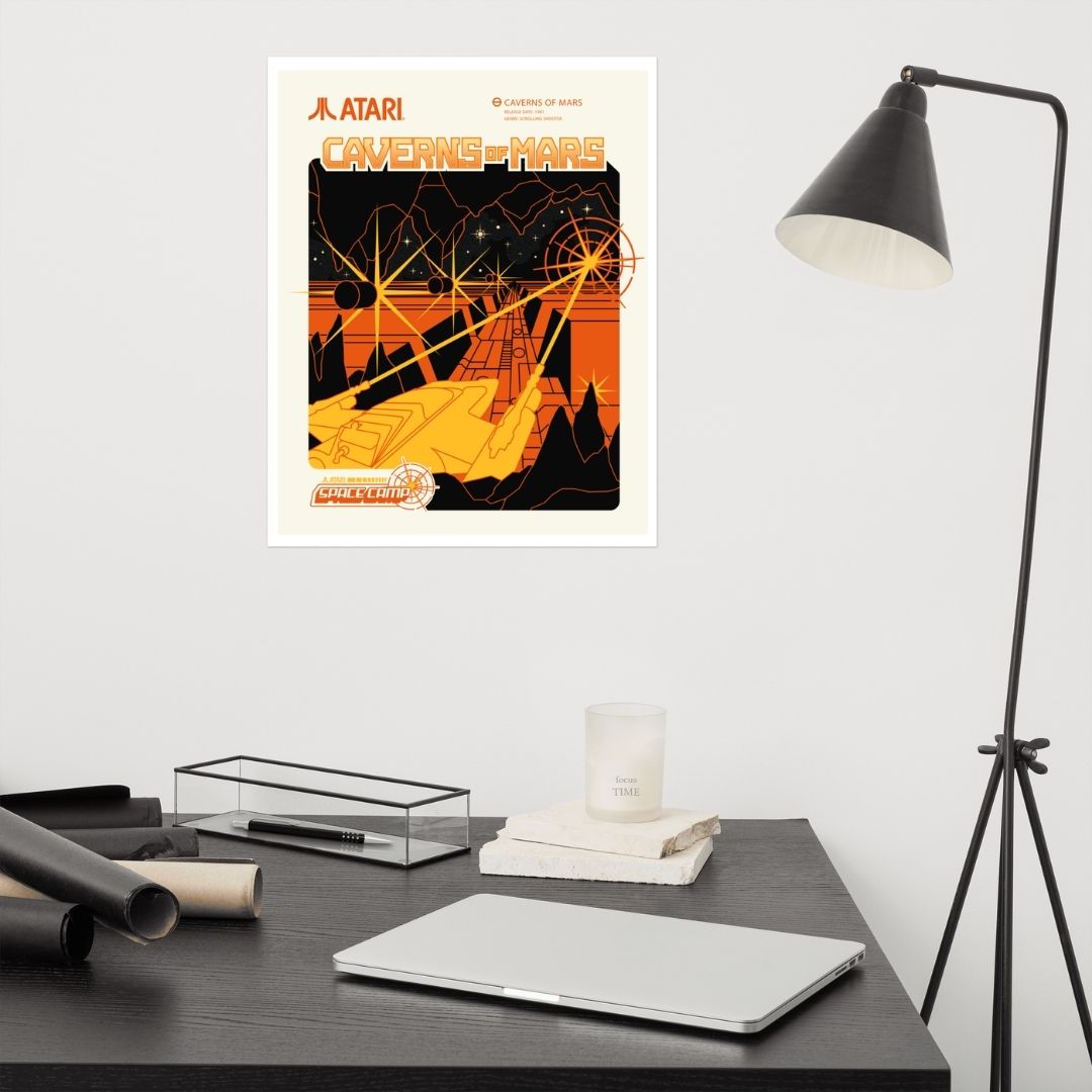 Space Camp Caverns of Mars Poster