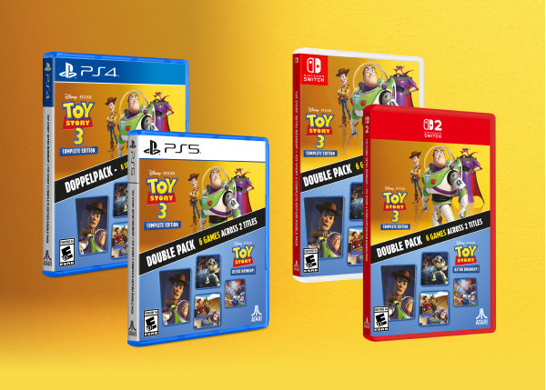 Toy Story: Retro Roundup! + Toy Story 3 Complete Edition Double