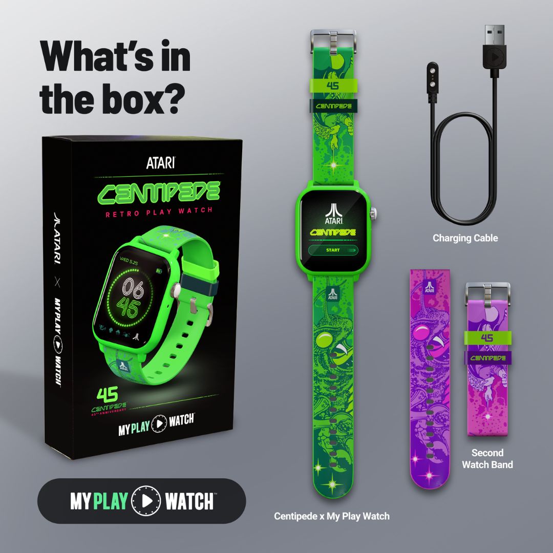 Centipede 45th Anniversary My Play Watch