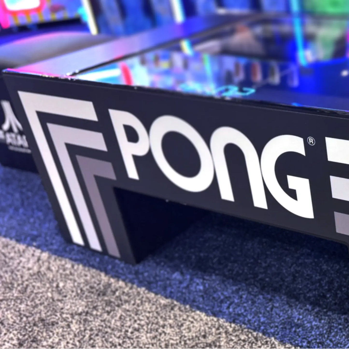 PONG Mechanical Coffee Table + 2 FREE Stools