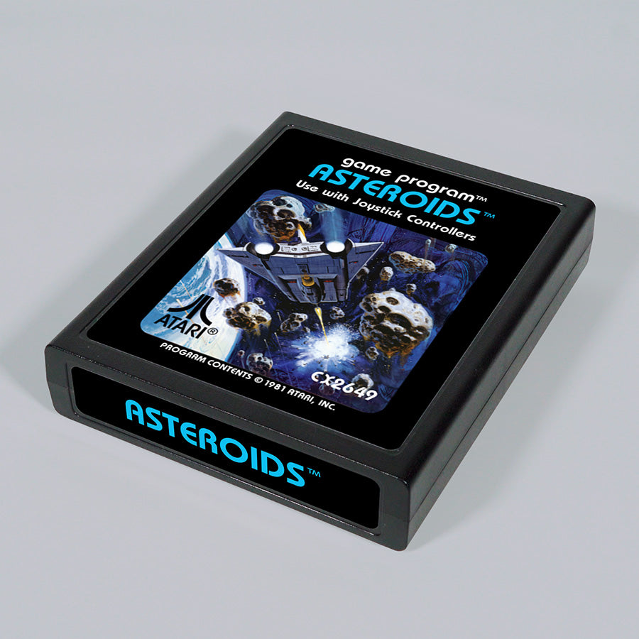 Asteroids Oversized Cartridge Replica