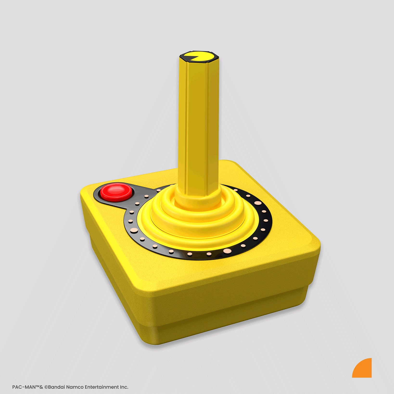 CX40+ Wireless Joystick: PAC-MAN Edition (Yellow) – Atari®