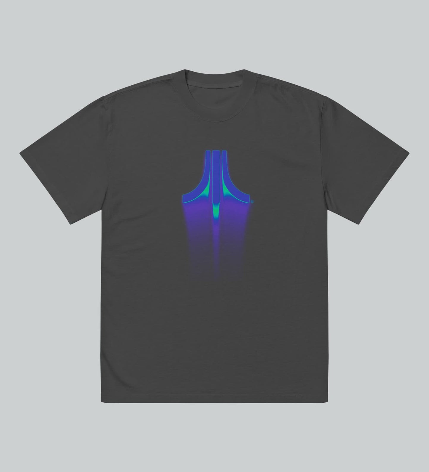 Dayglow Blue Oversized Tee