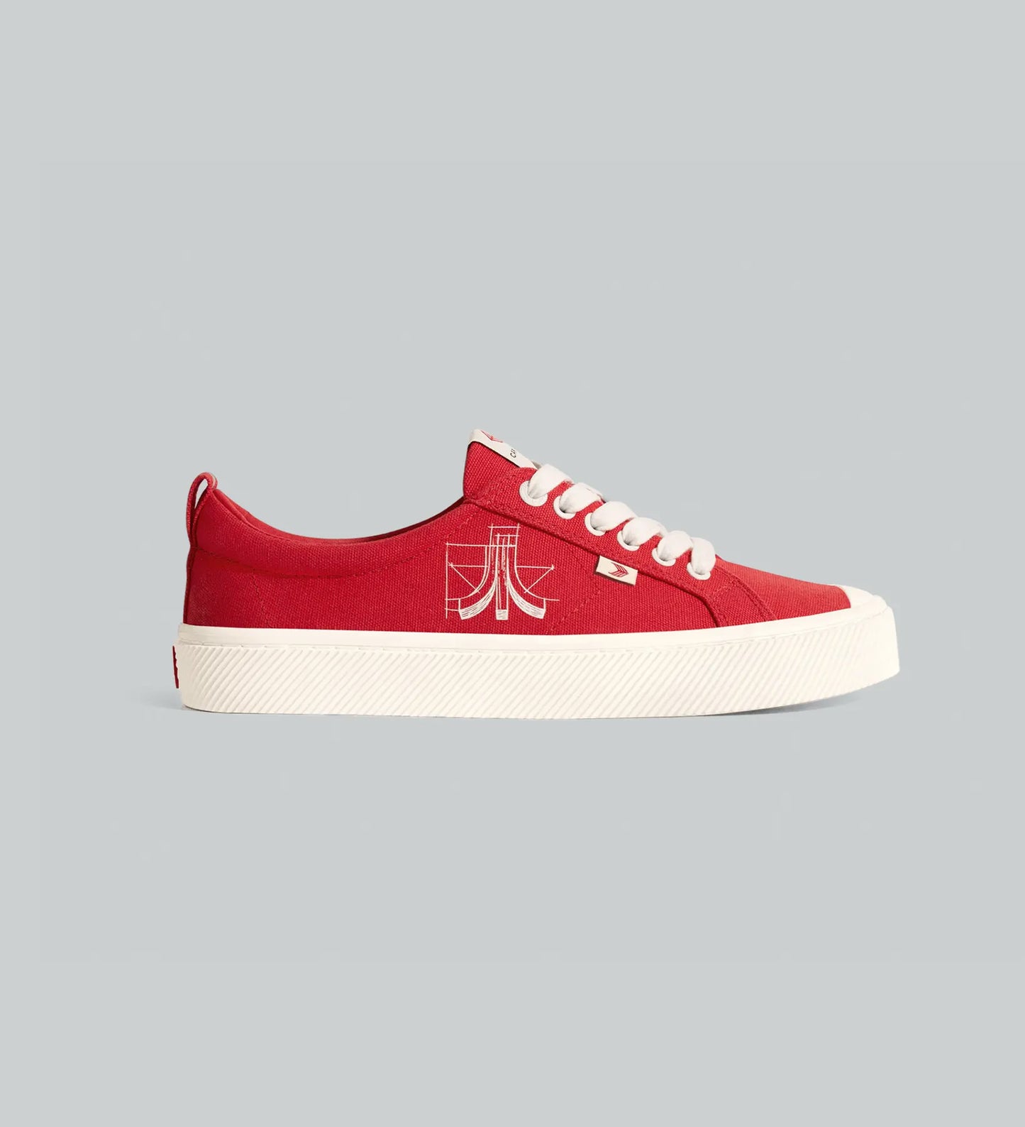 Cariuma x Atari OCA Red Canvas Sneaker - Women