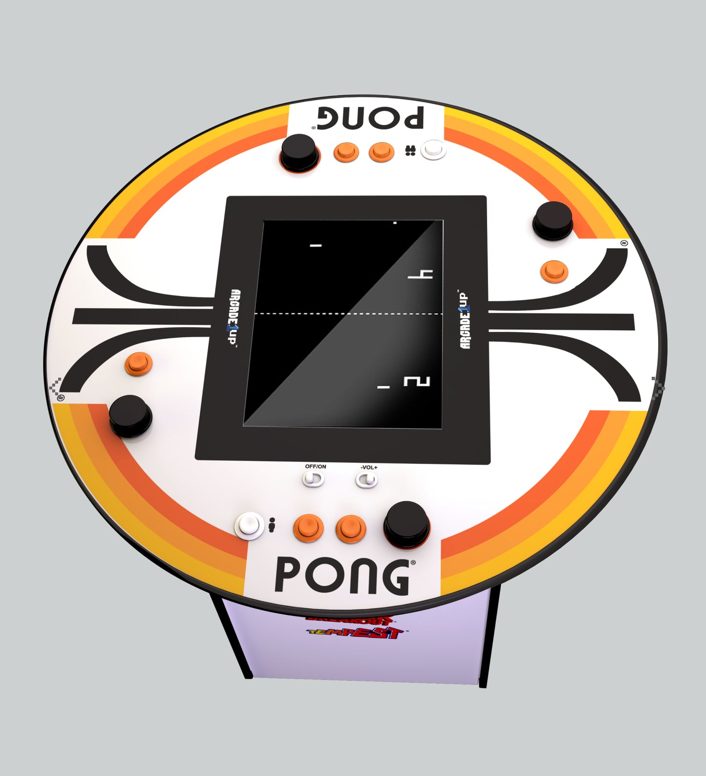 Arcade1Up Pong® 4-Player Pub Arcade Machine