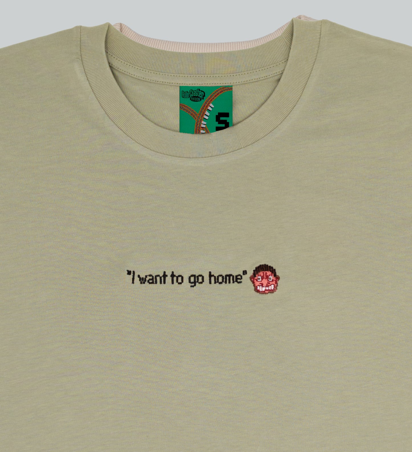 RollerCoaster Tycoon x Errornogo I Want to Go Home Tee