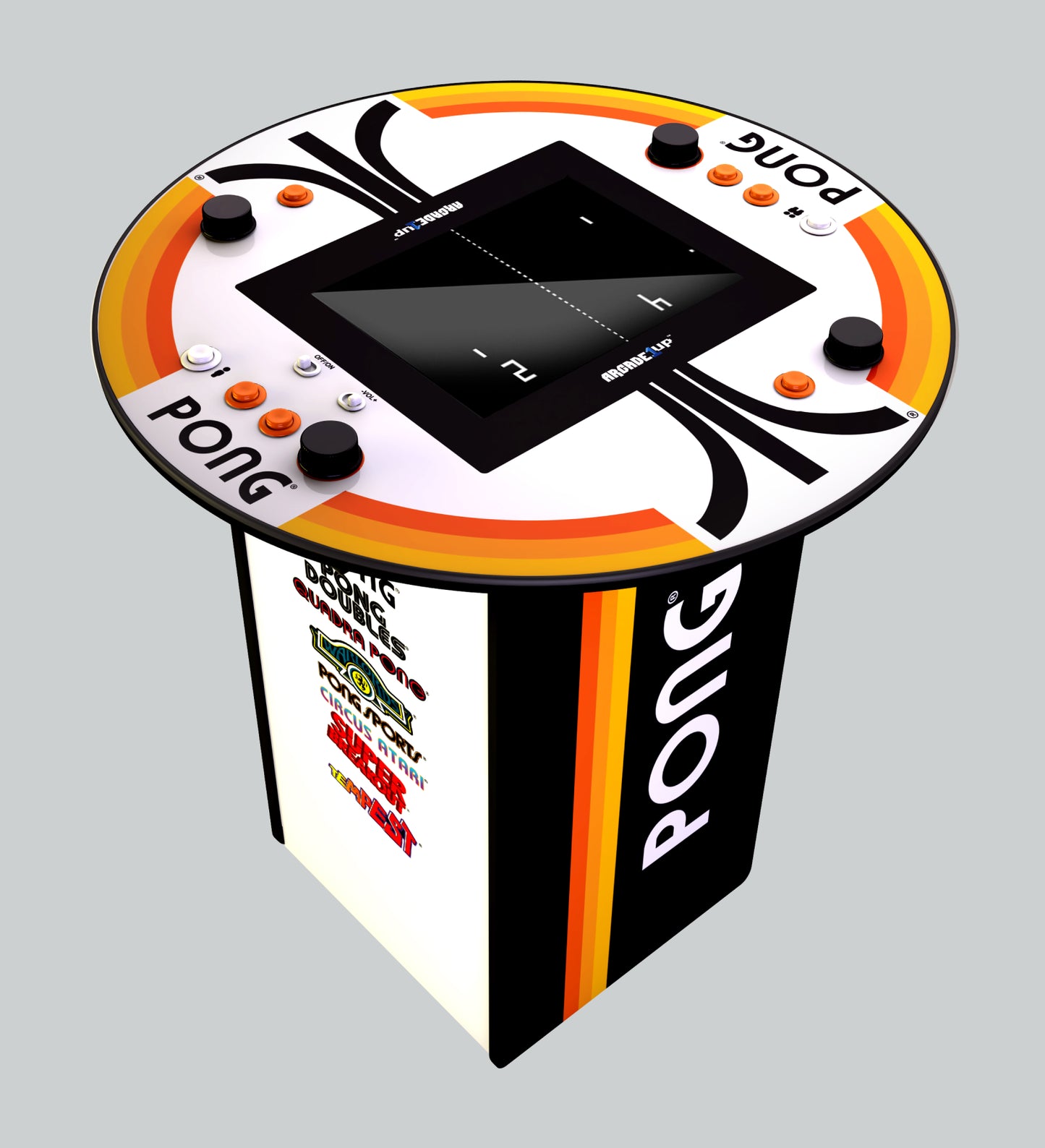 Arcade1Up Pong® 4-Player Pub Arcade Machine