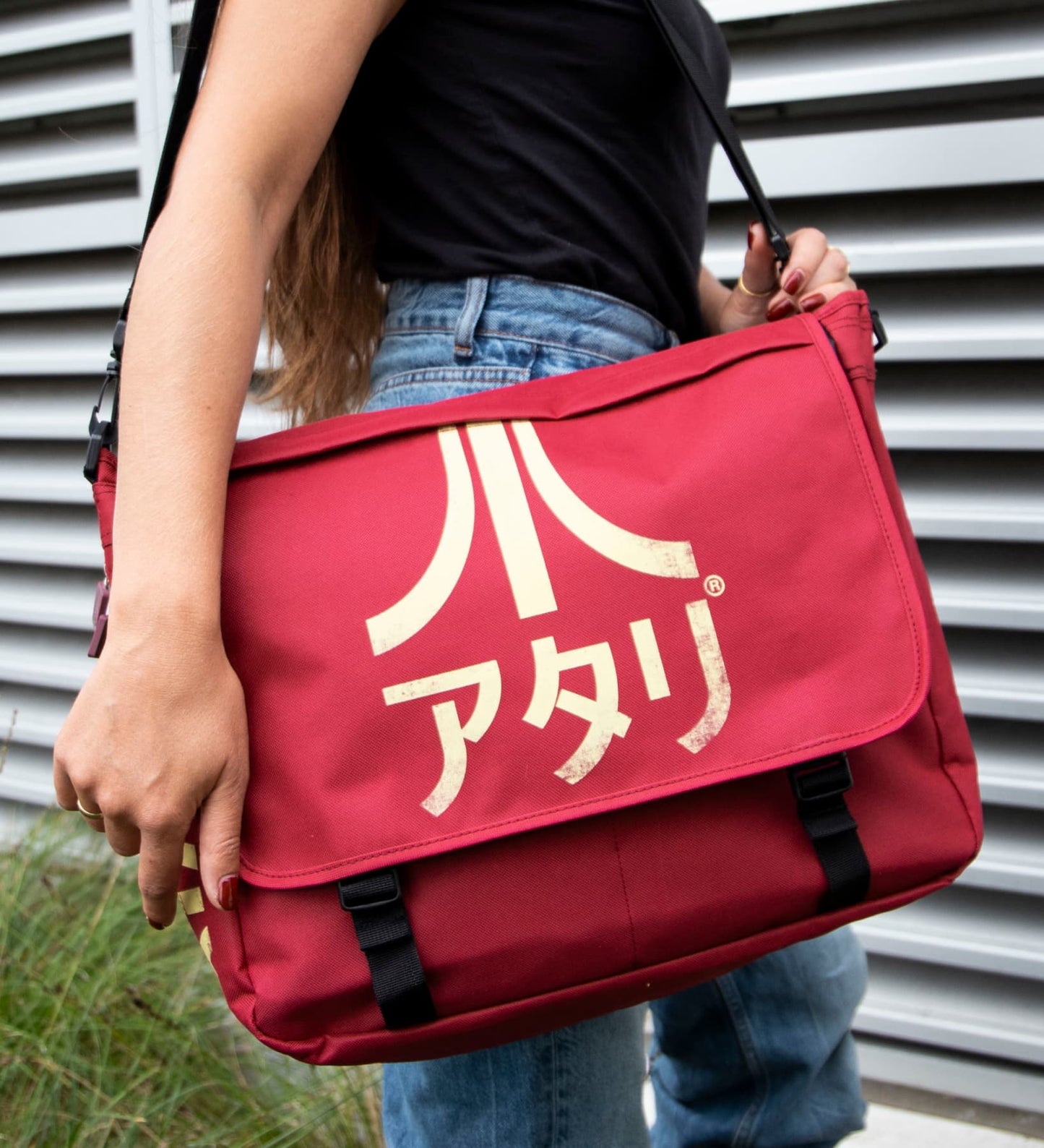 Atari Katakana Messenger Bag