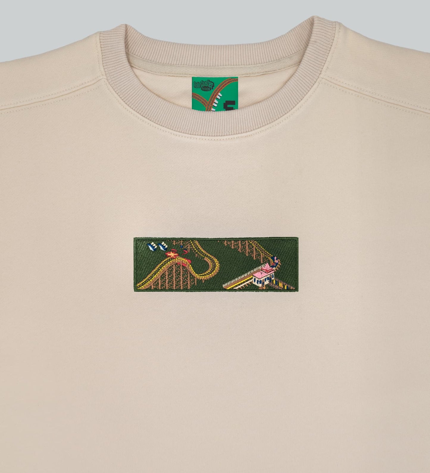 RollerCoaster Tycoon x Errornogo Crash Crewneck Sweatshirt