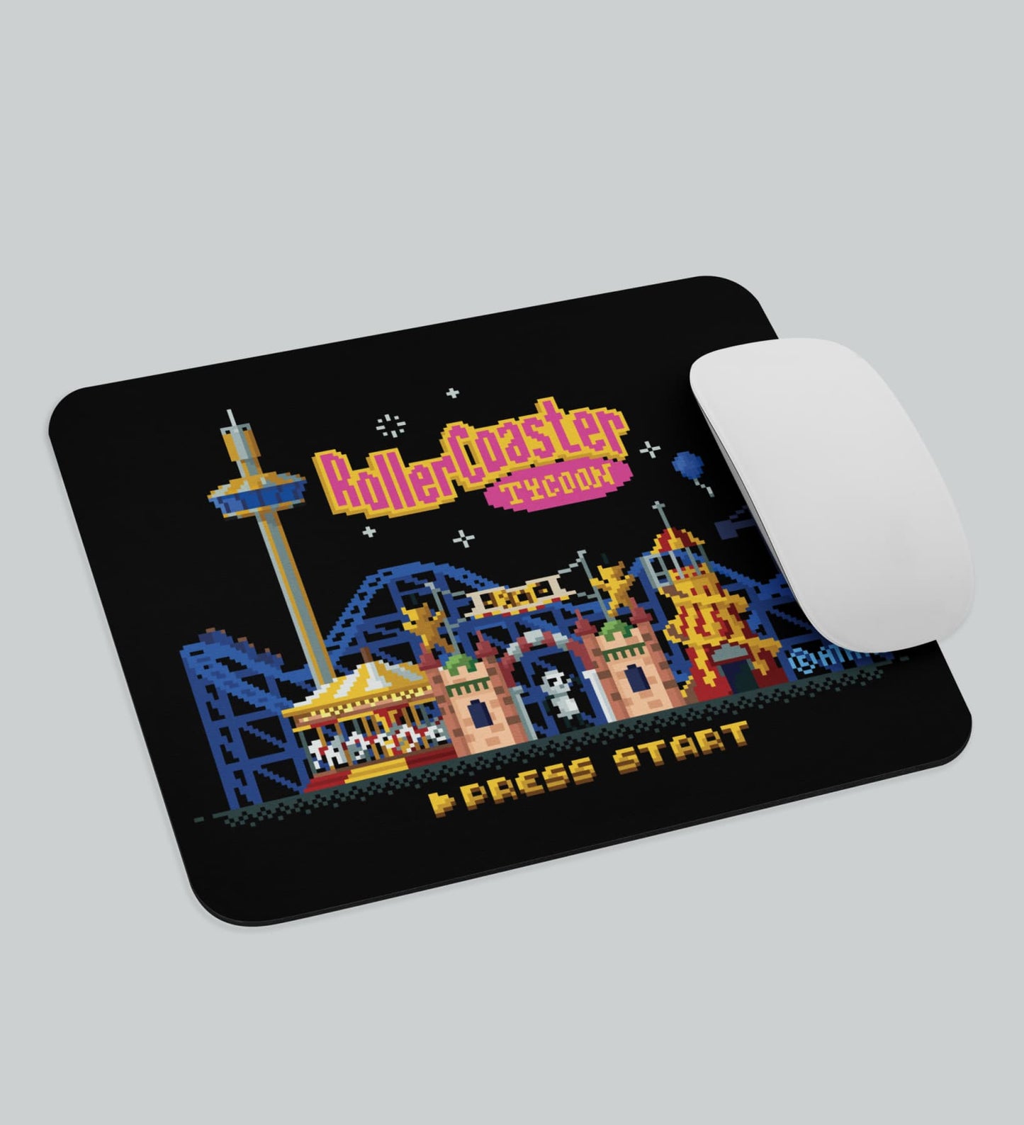 RCT 25th Anniversary Retro Pixel Art Mouse Pad