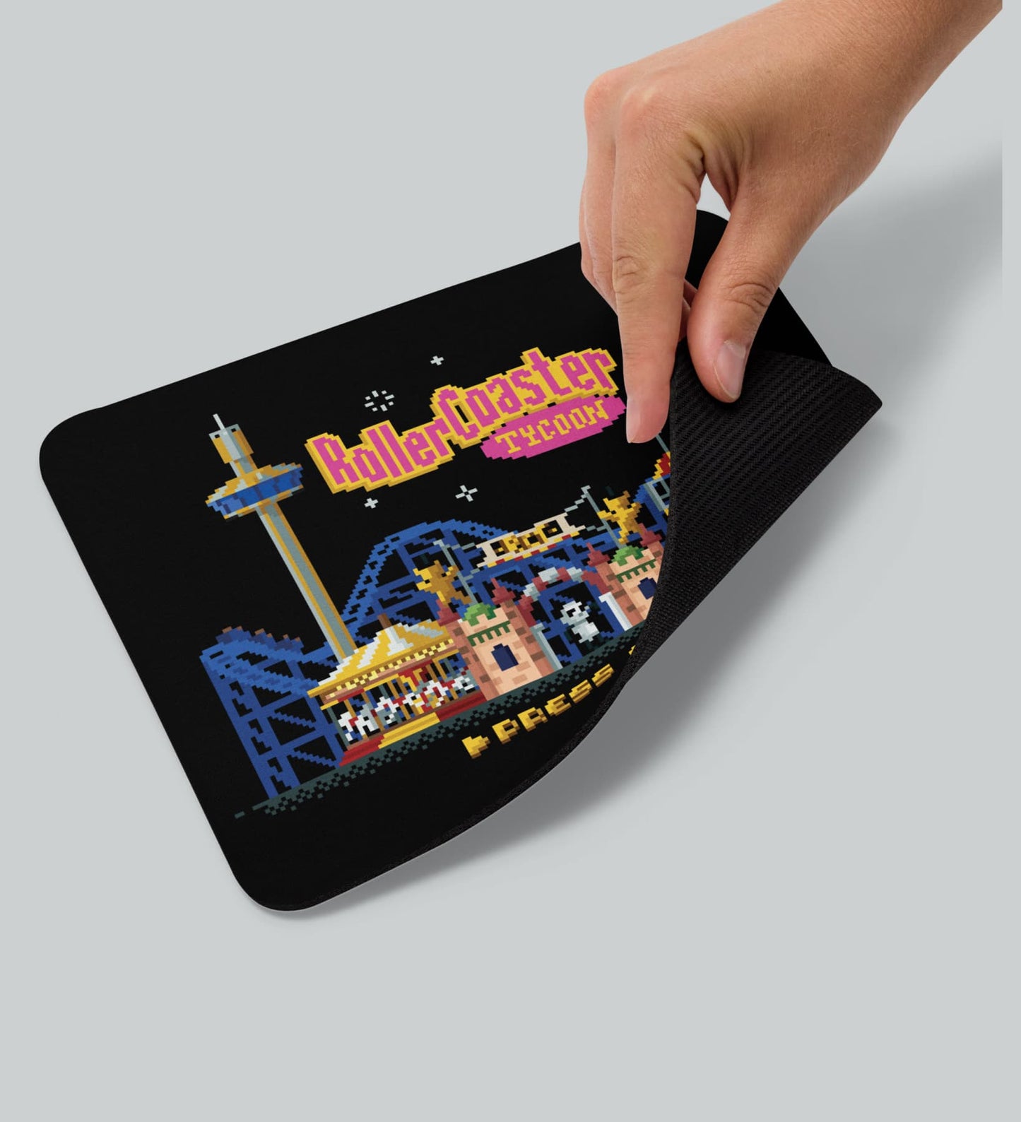 RCT 25th Anniversary Retro Pixel Art Mouse Pad