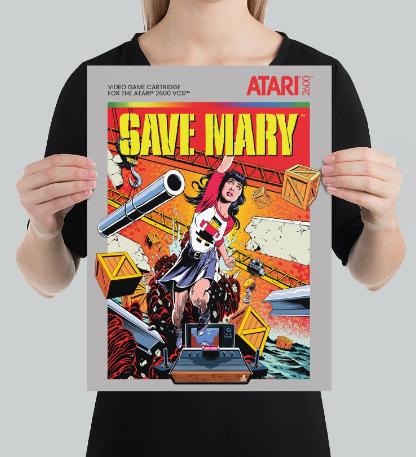 Butcher Billy's Save Mary Poster Print [16"x12"]
