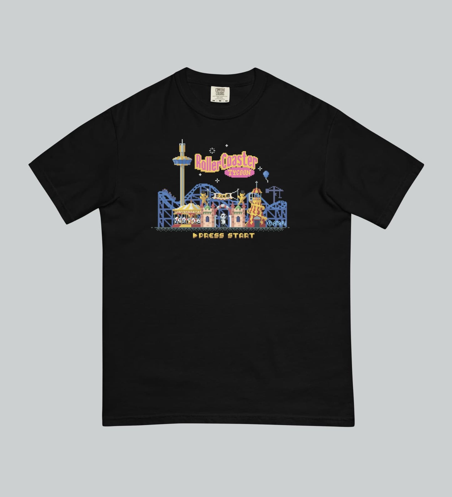 RCT 25th Anniversary Retro Pixel Art Tee