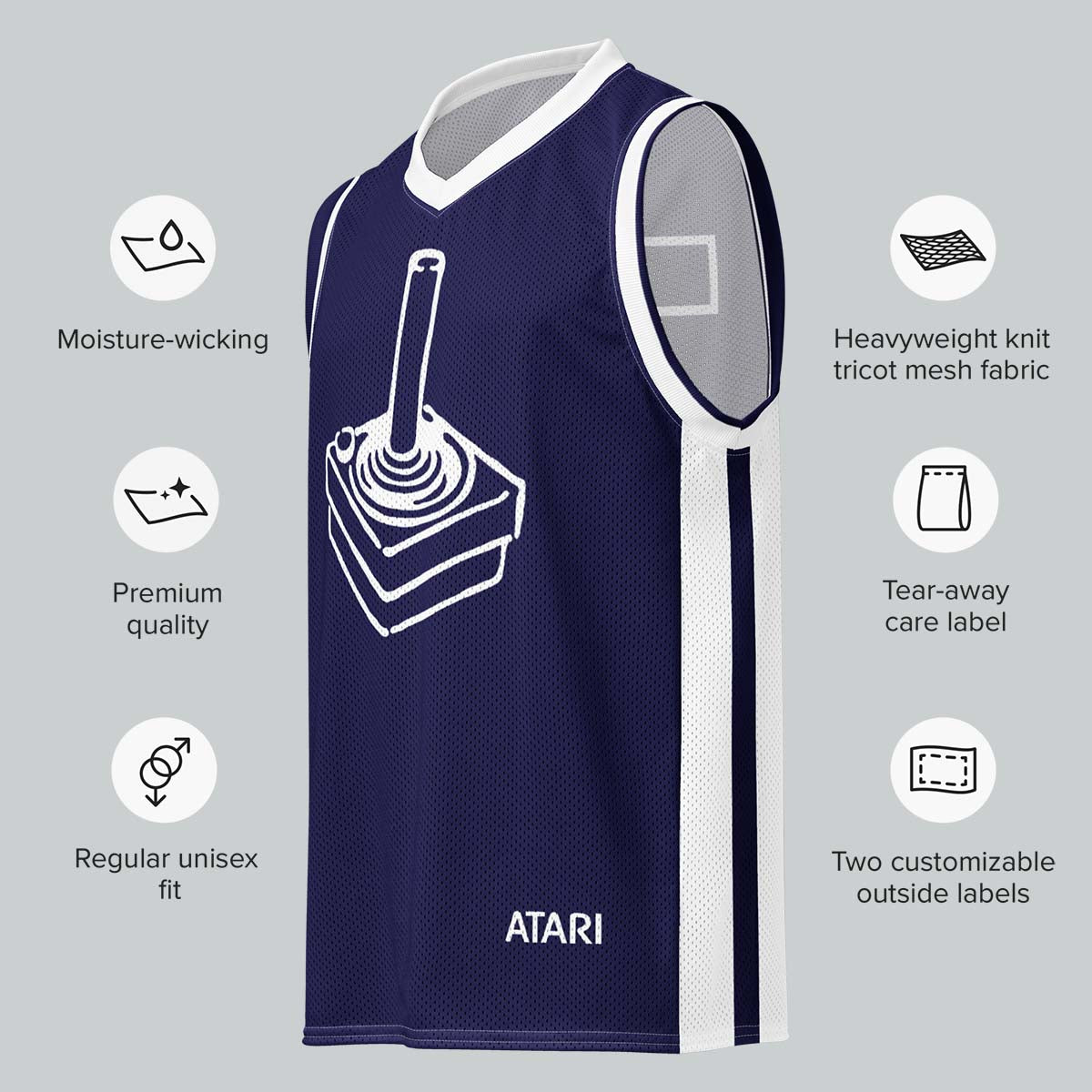 Atari 72 Basketball Jersey