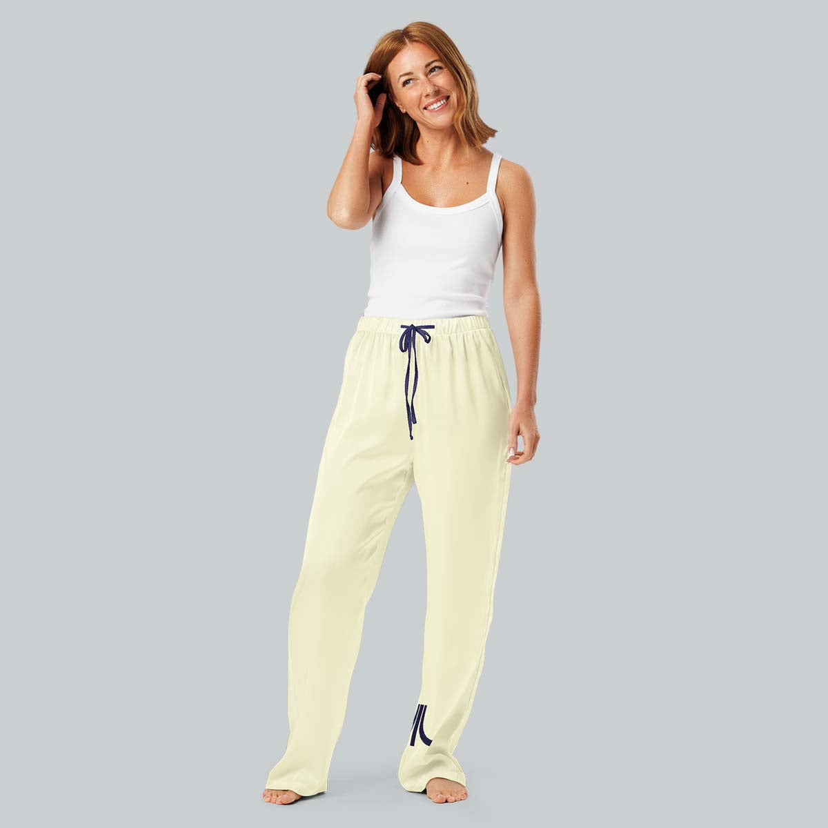 Stitch Effect Fuji Pajama Bottom