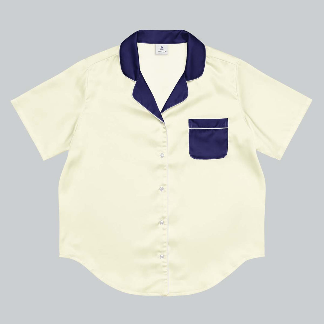 Stich Effect Fuji Pajama Top