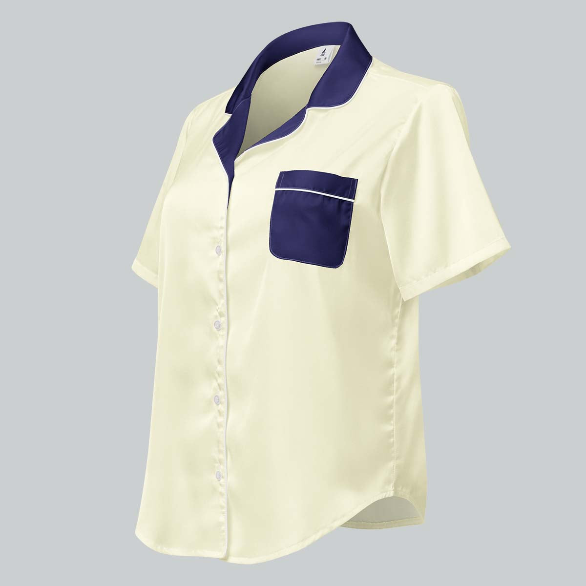 Stich Effect Fuji Pajama Top