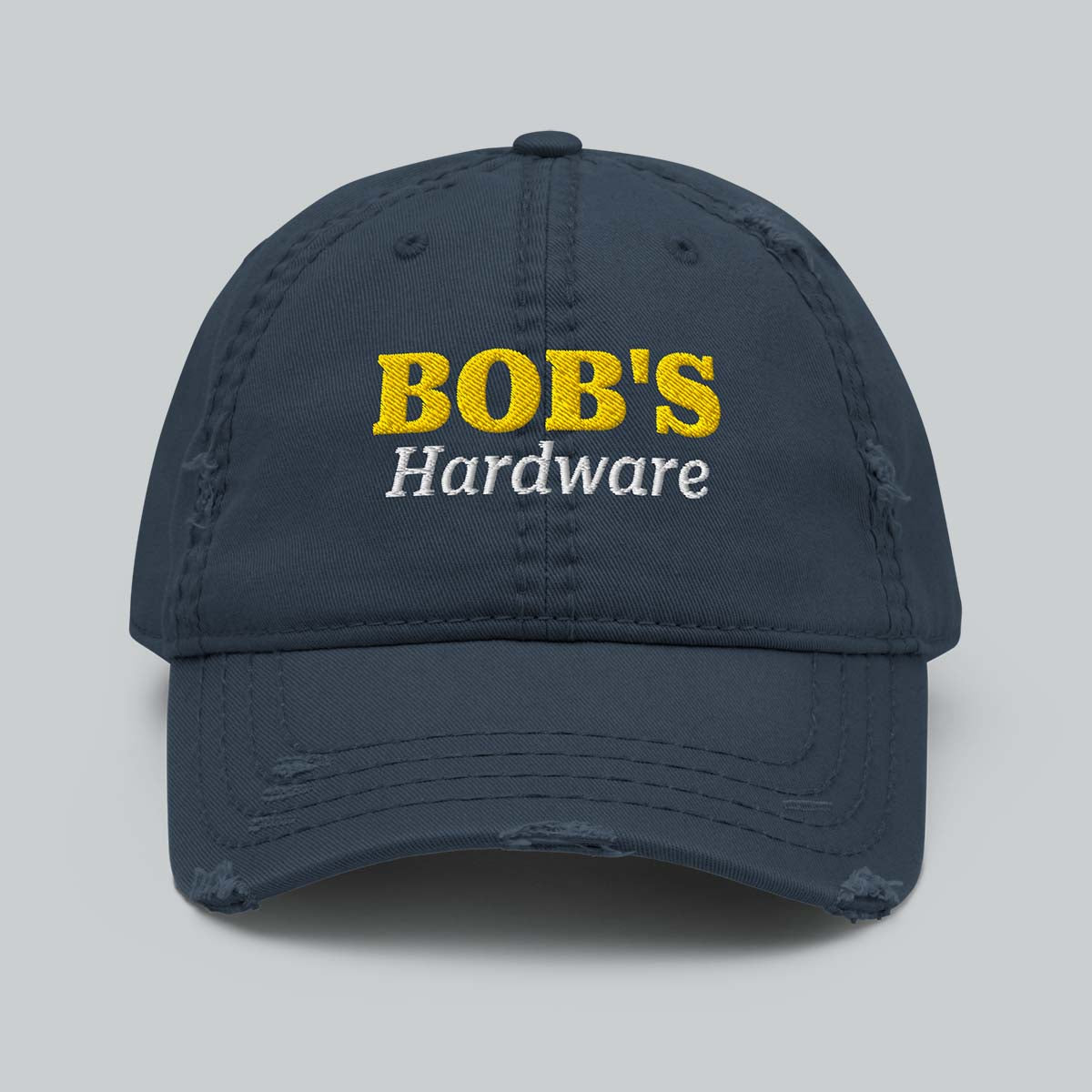 Bob's Hardware Distressed Dad Hat