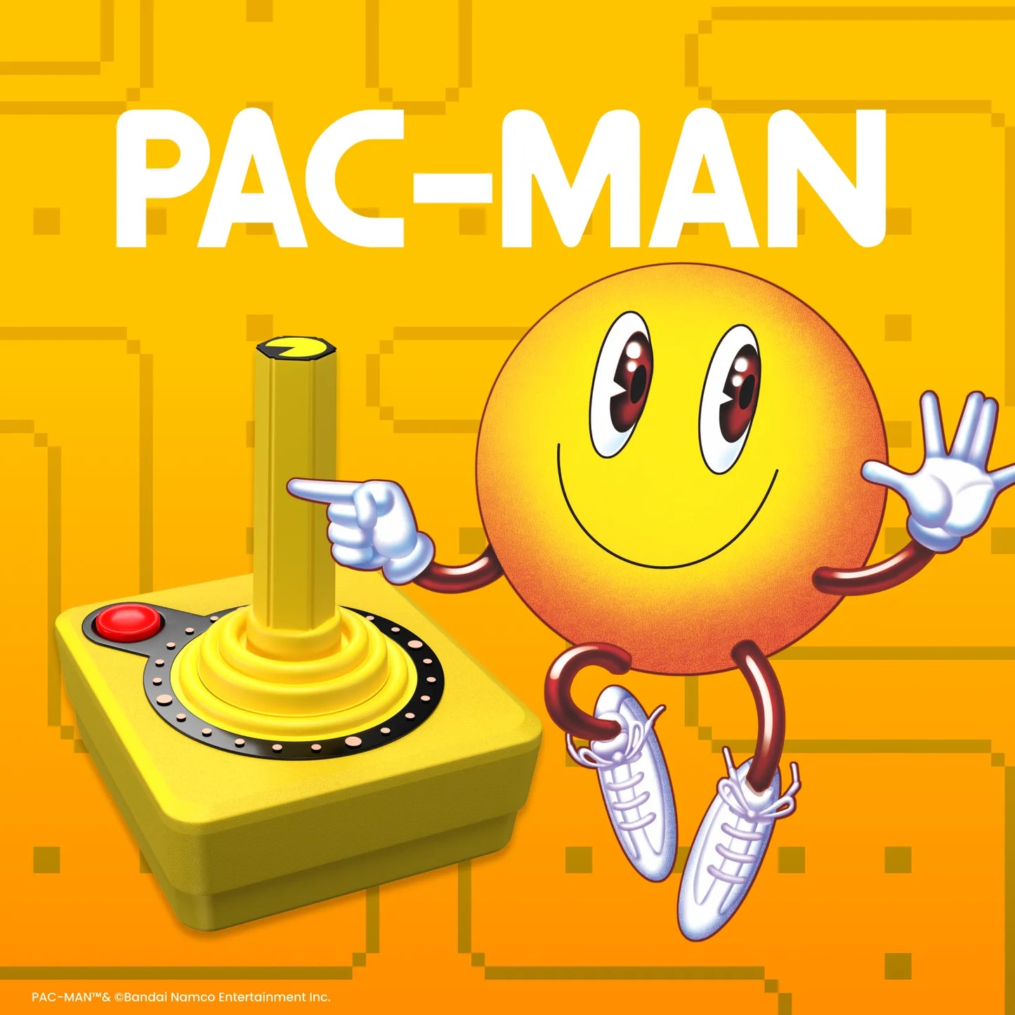 CX40+ Wireless Joystick: PAC-MAN Edition (Yellow)