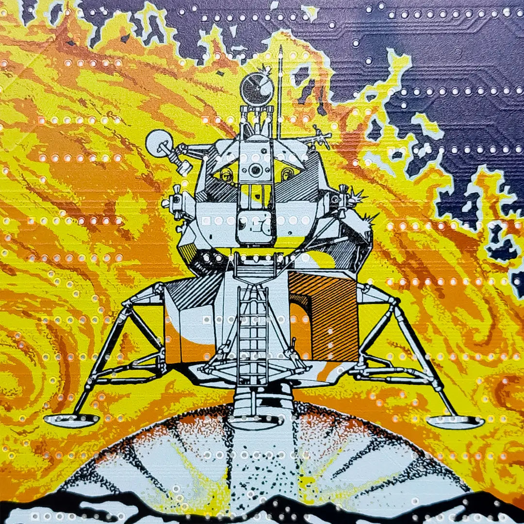 Lunar Lander Reproduction PCB