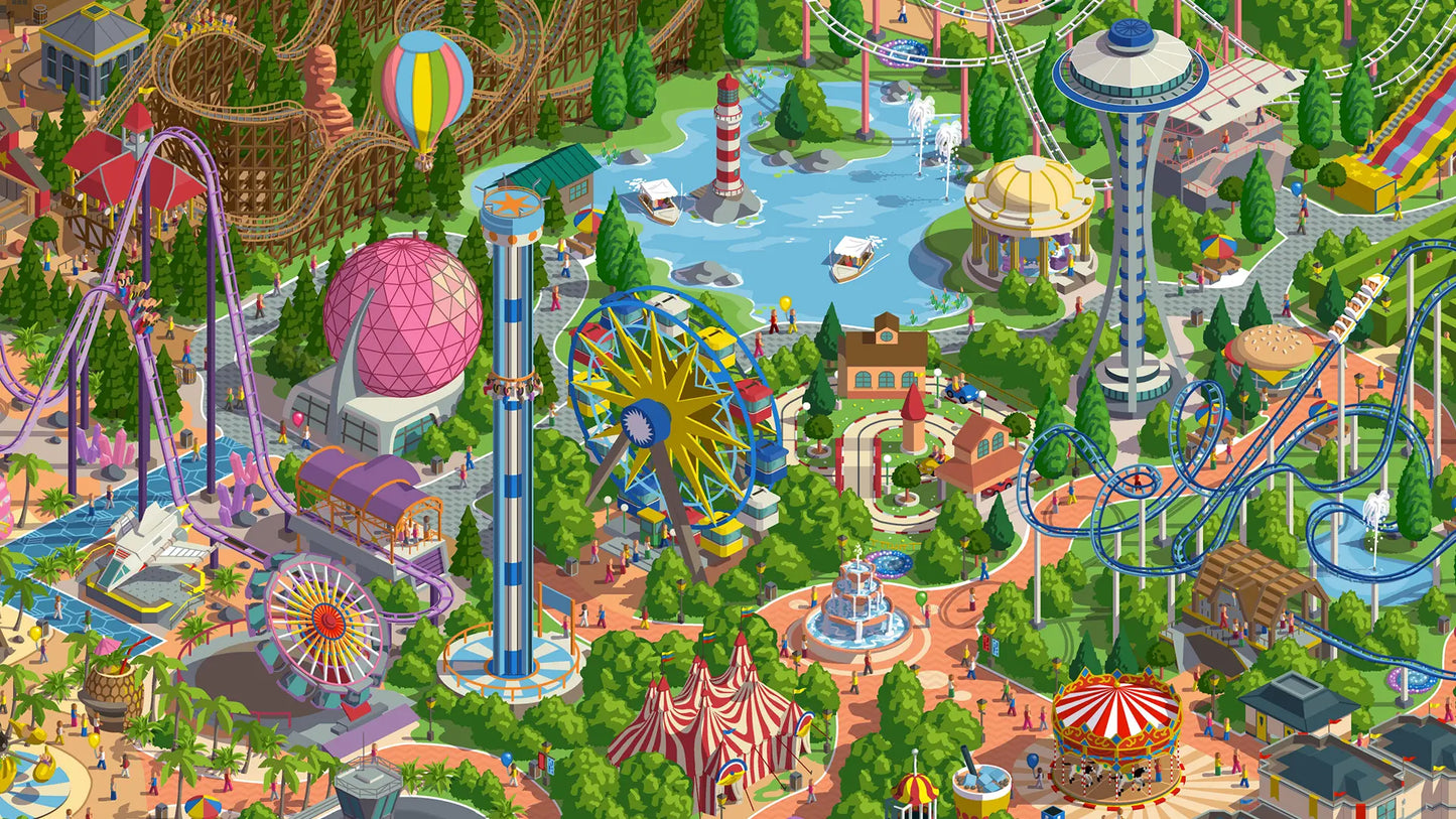 RollerCoaster Tycoon Adventures Deluxe - Physical Edition