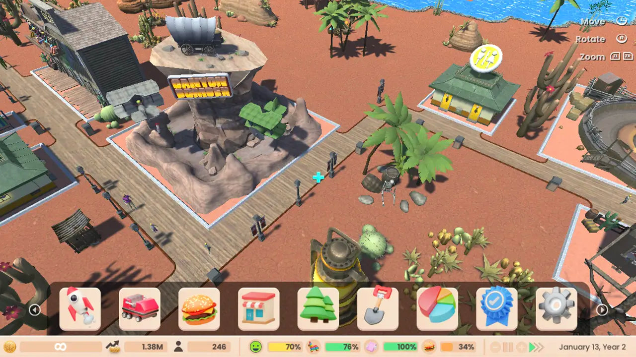 RollerCoaster Tycoon Adventures Deluxe - Physical Edition