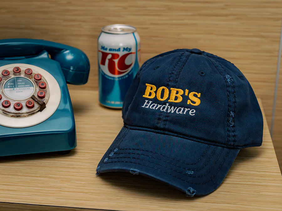 Bob's Hardware Distressed Dad Hat