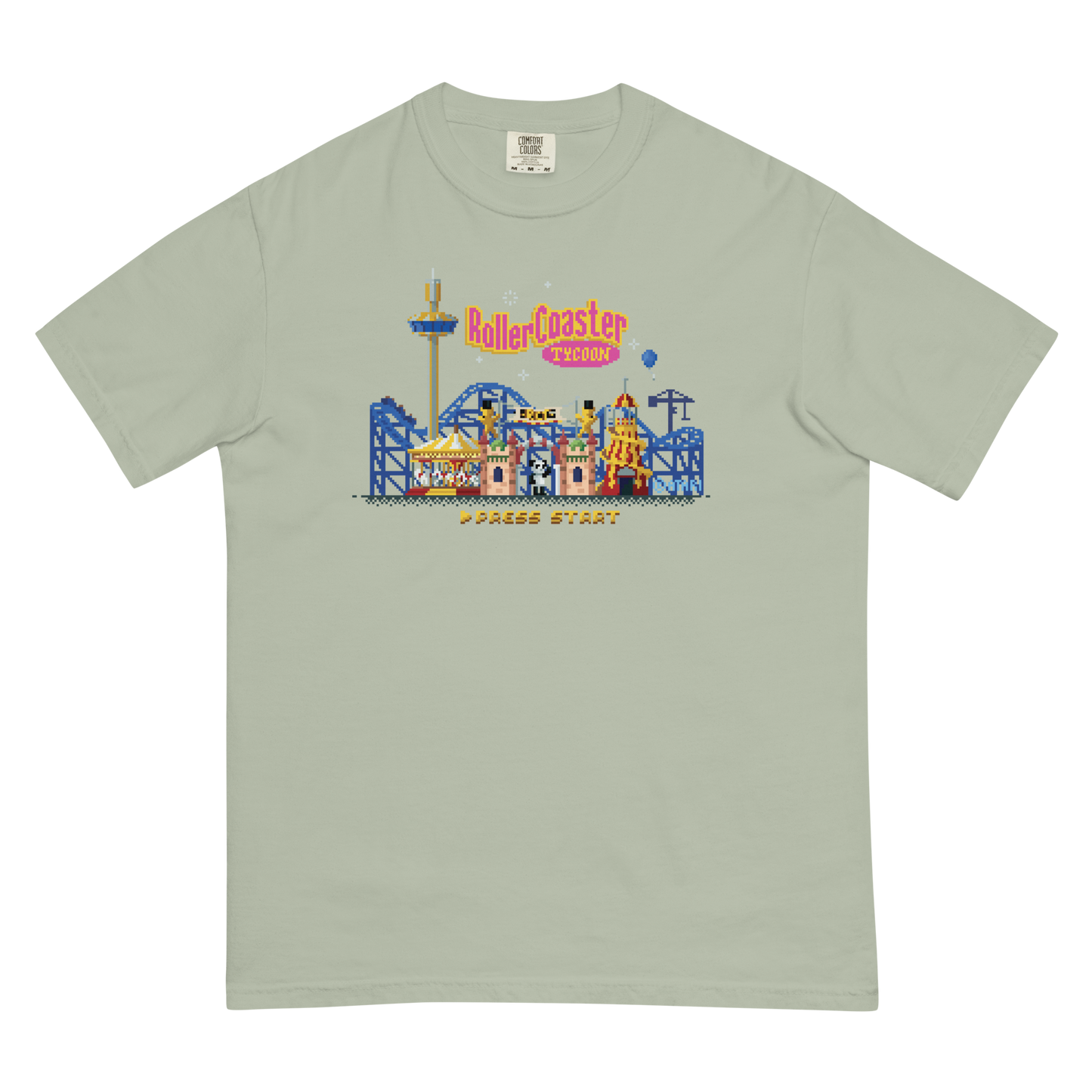 RCT 25th Anniversary Retro Pixel Art Tee