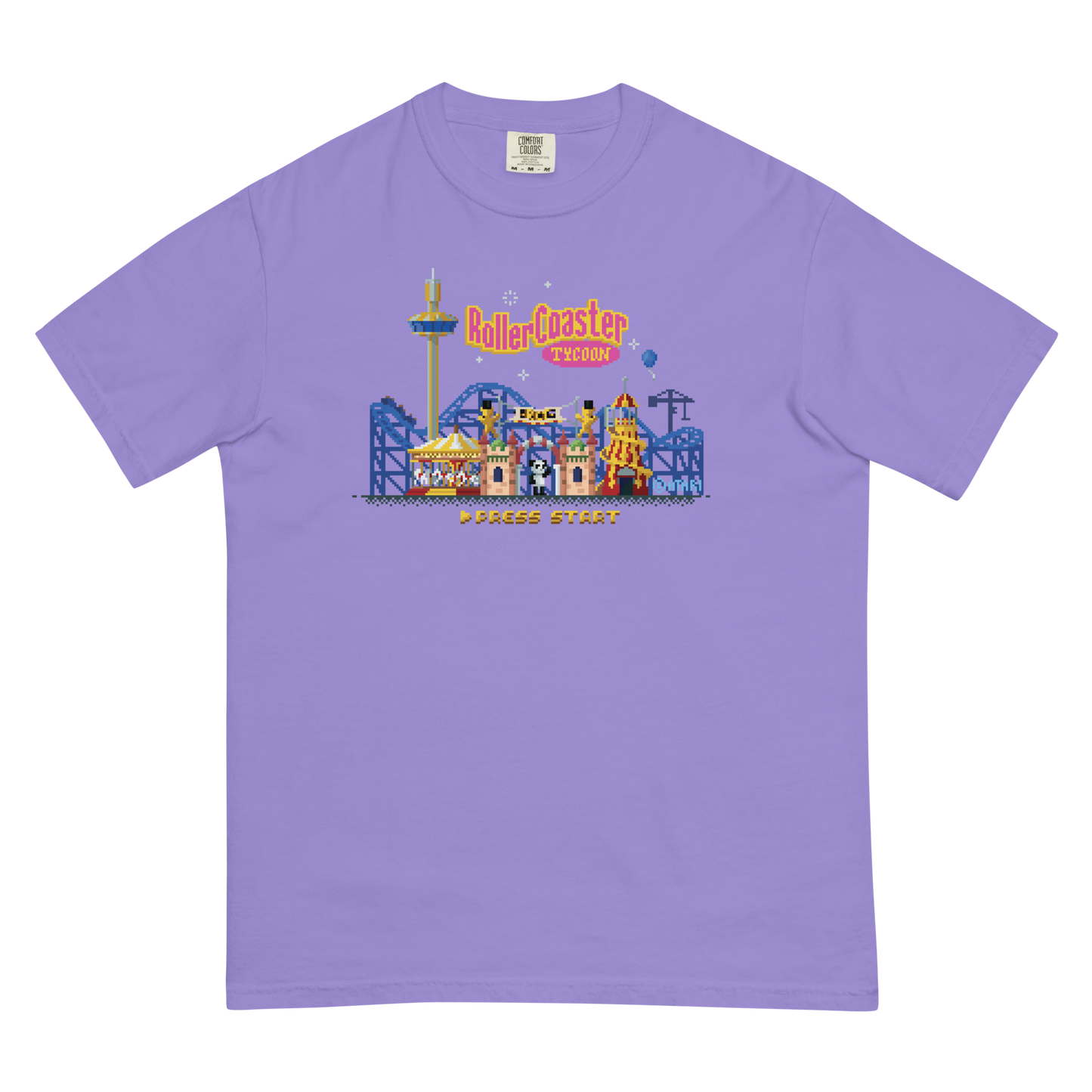RCT 25th Anniversary Retro Pixel Art Tee