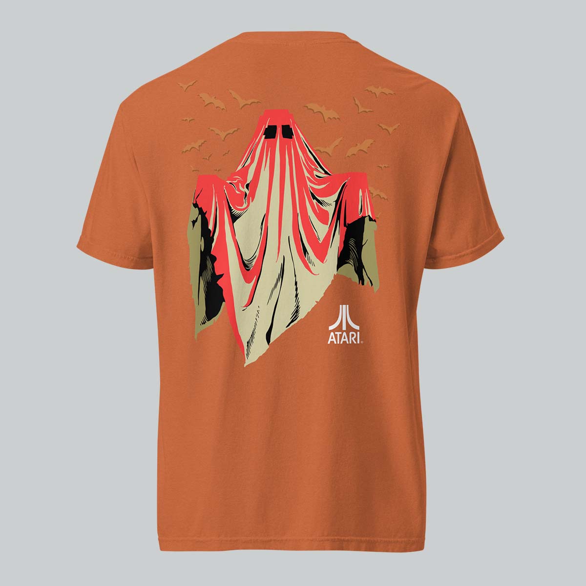 Boo! Ghost Tee in Pumpkin