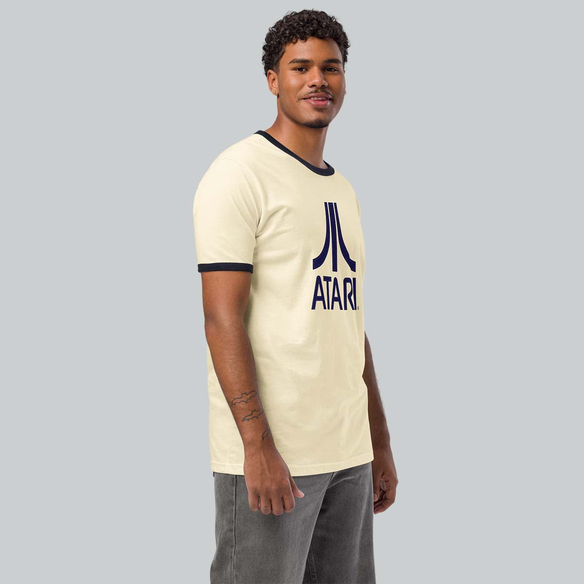 Stitch Effect Atari Ringer Tee