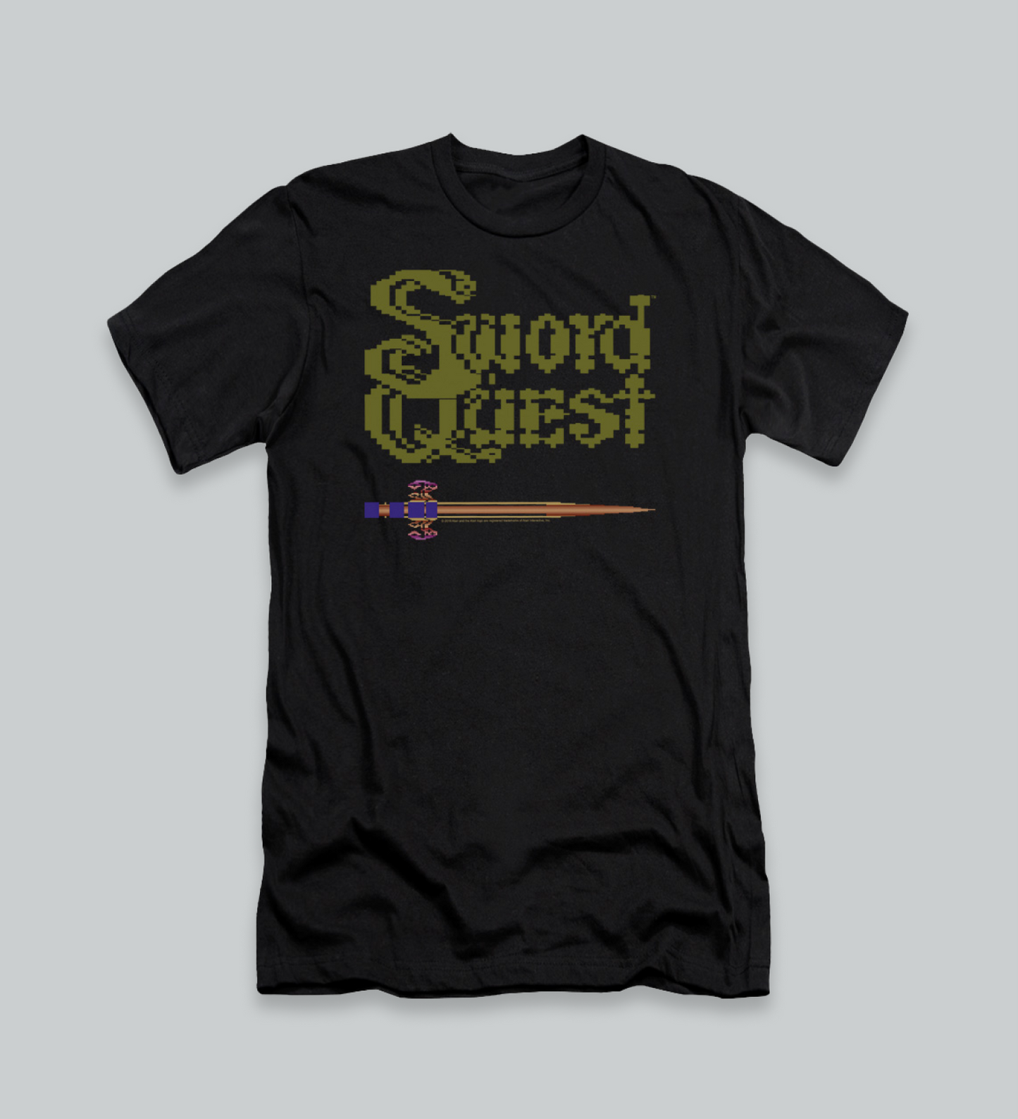 Swordquest Title Screen Tee