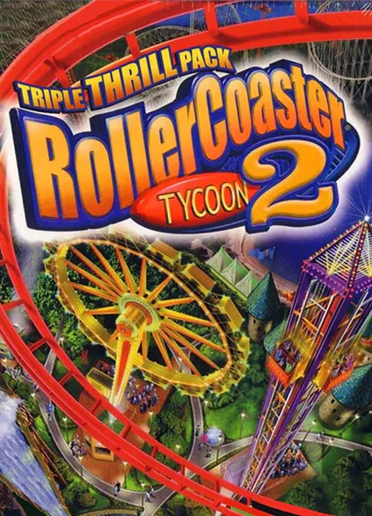  Rollercoaster Tycoon 2: Triple Thrill Pack - PC : Video Games