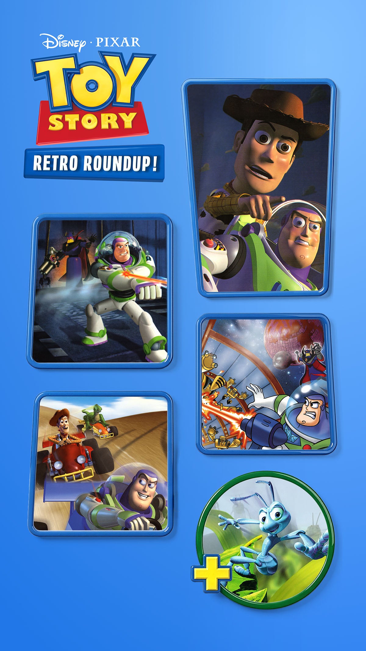 Toy Story: Retro Roundup! — Atari game cover art