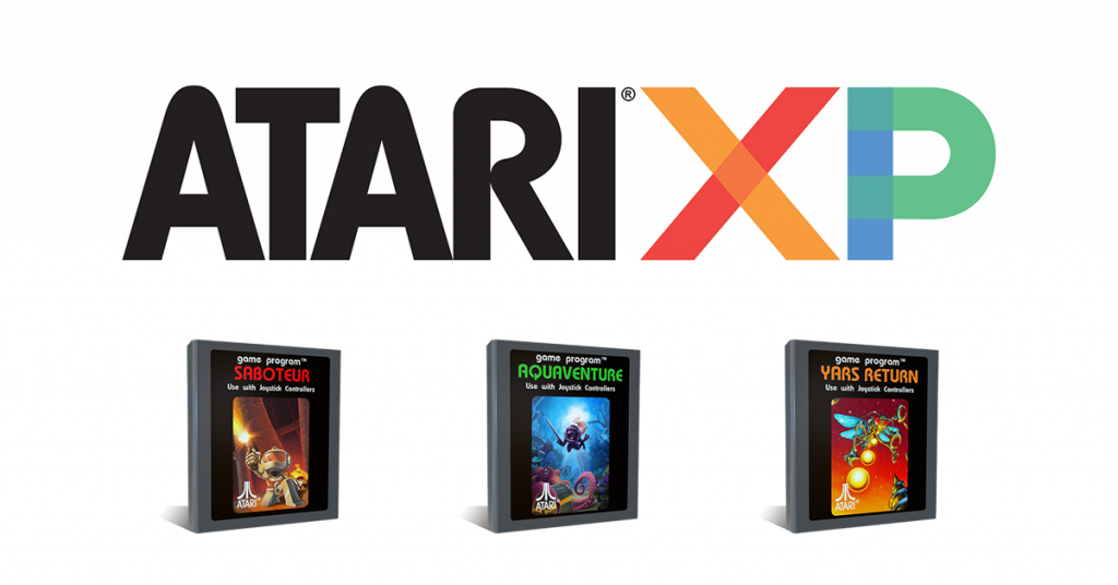 Atari®XP Launches New Game Cartridge Initiative with the Release of Three Never Published Titles