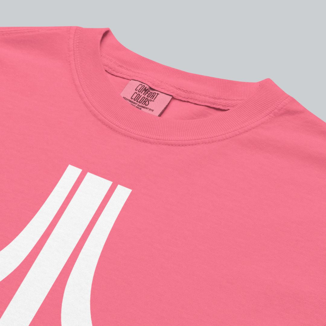 Atari Pink Logo Tee
