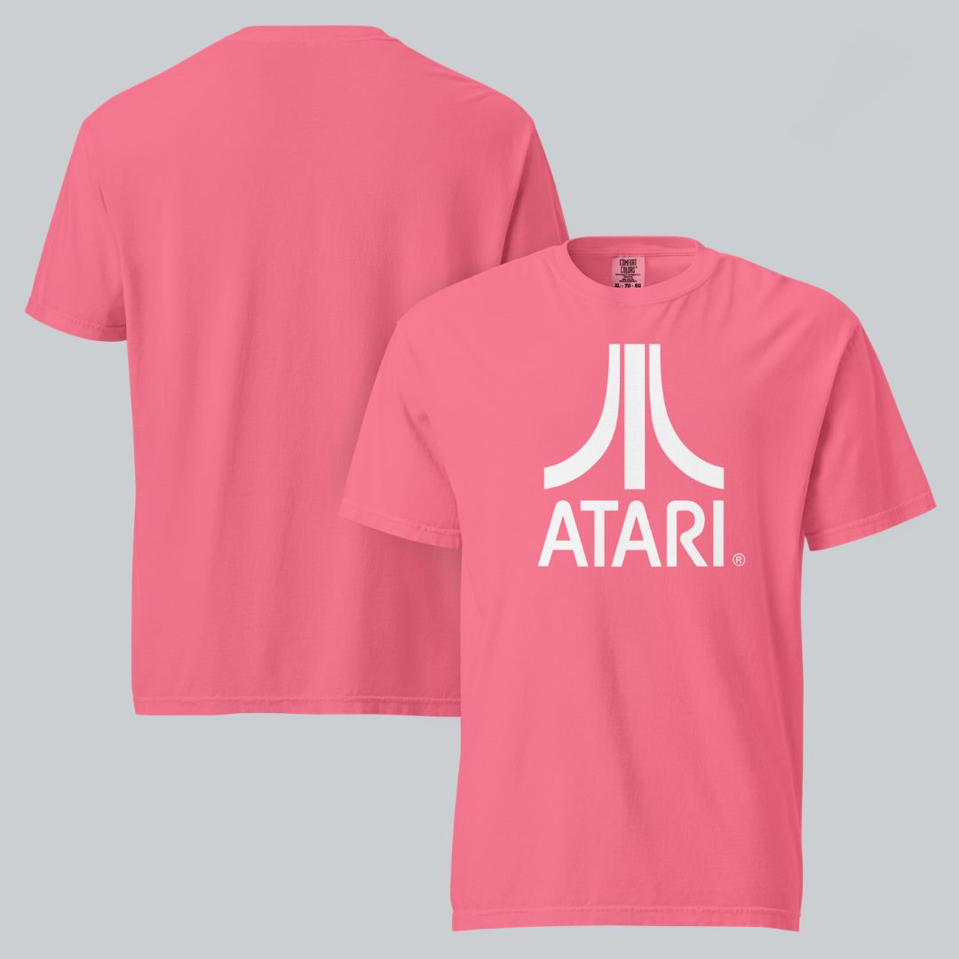 Atari Pink Logo Tee