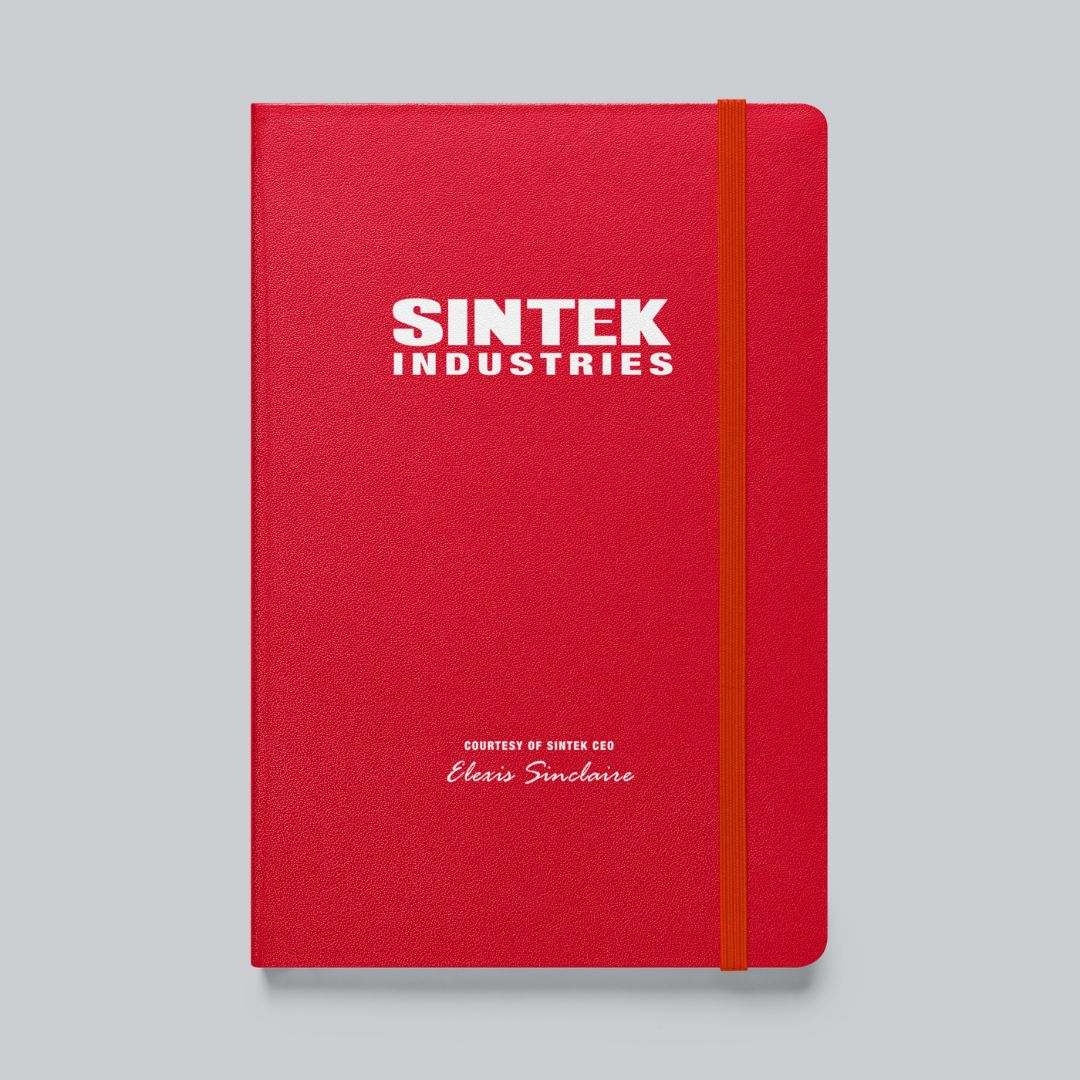 SINTEK Hardcover Bound Notebook