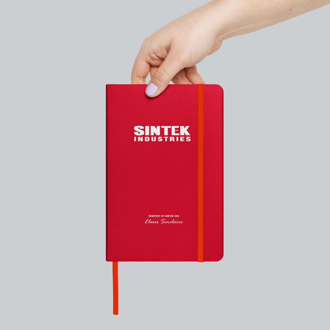 SINTEK Hardcover Bound Notebook