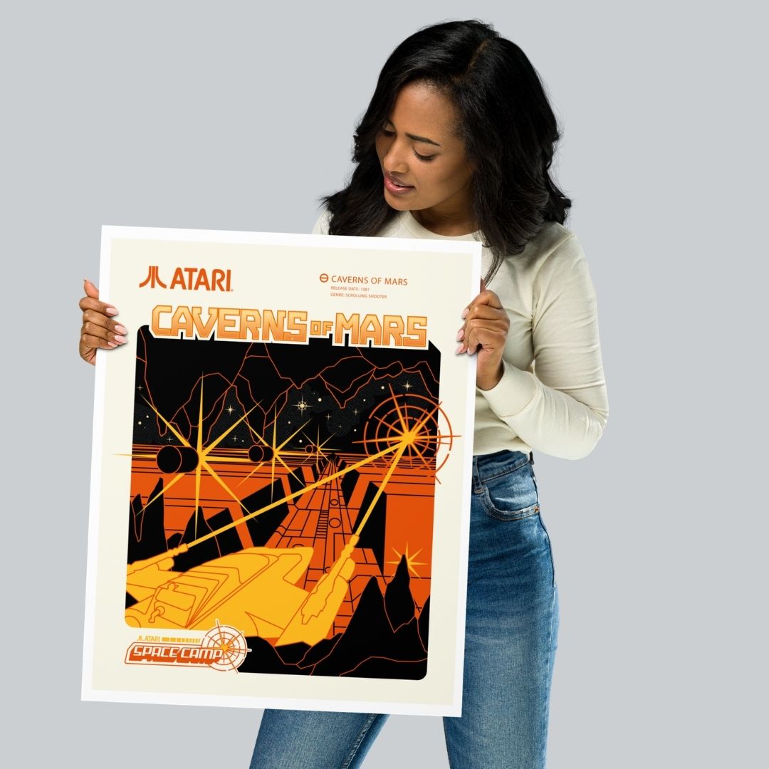 Space Camp Caverns of Mars Poster