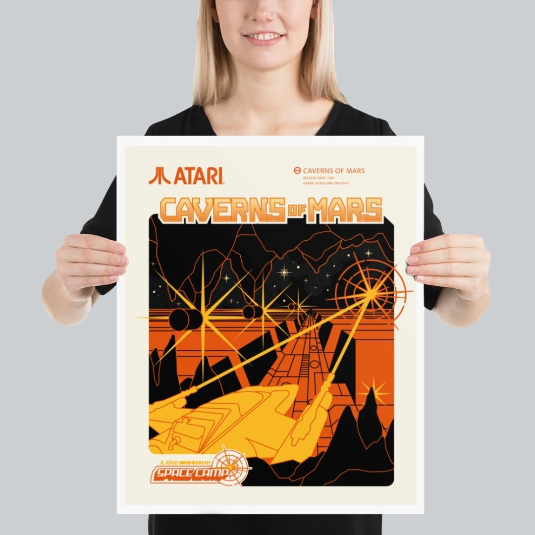 Space Camp Caverns of Mars Poster