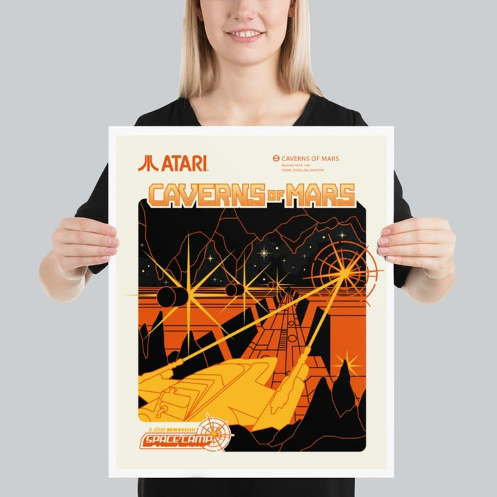Space Camp Caverns of Mars Poster