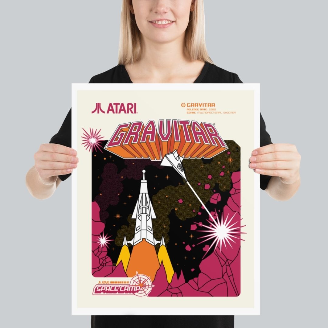 Space Camp Gravitar Poster