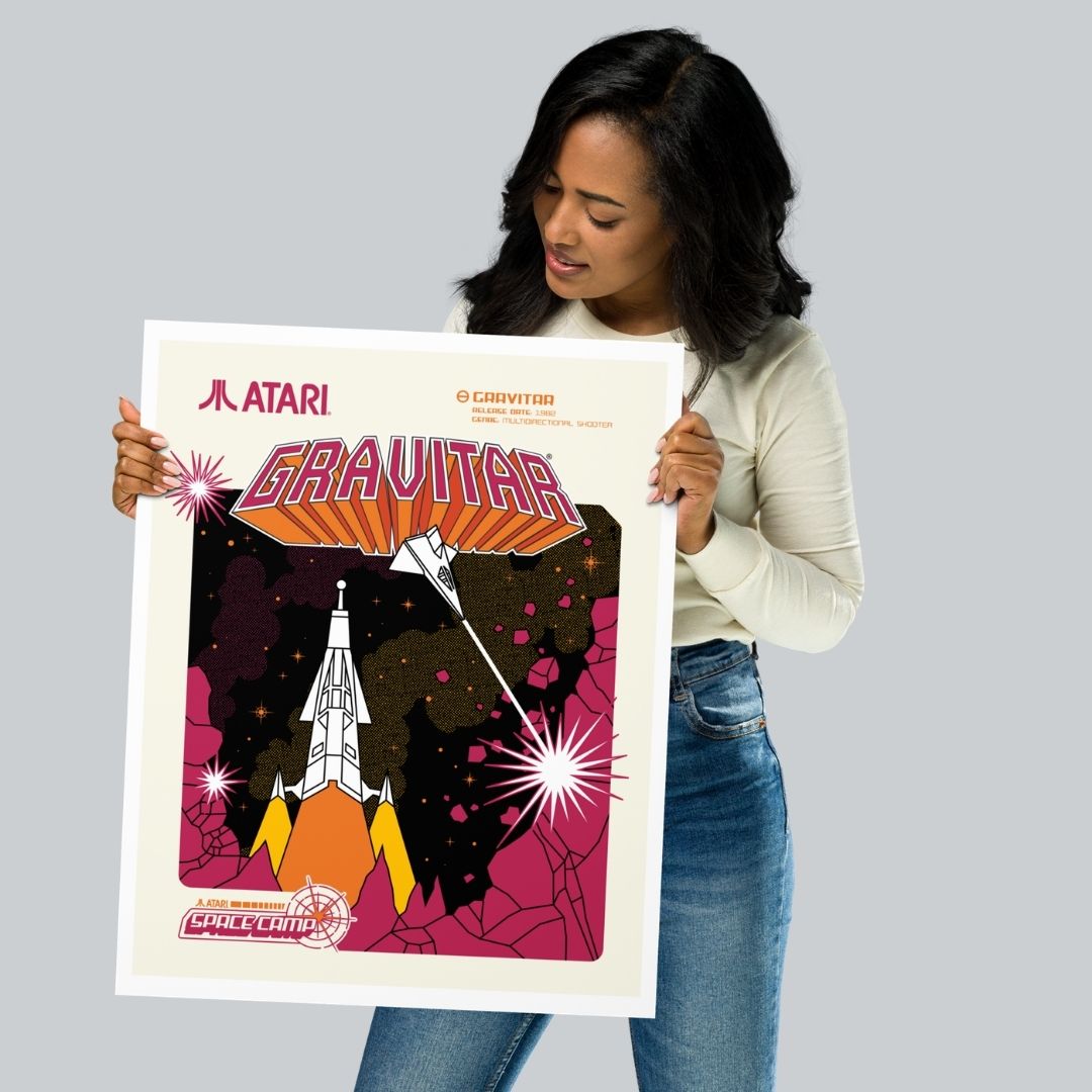 Space Camp Gravitar Poster