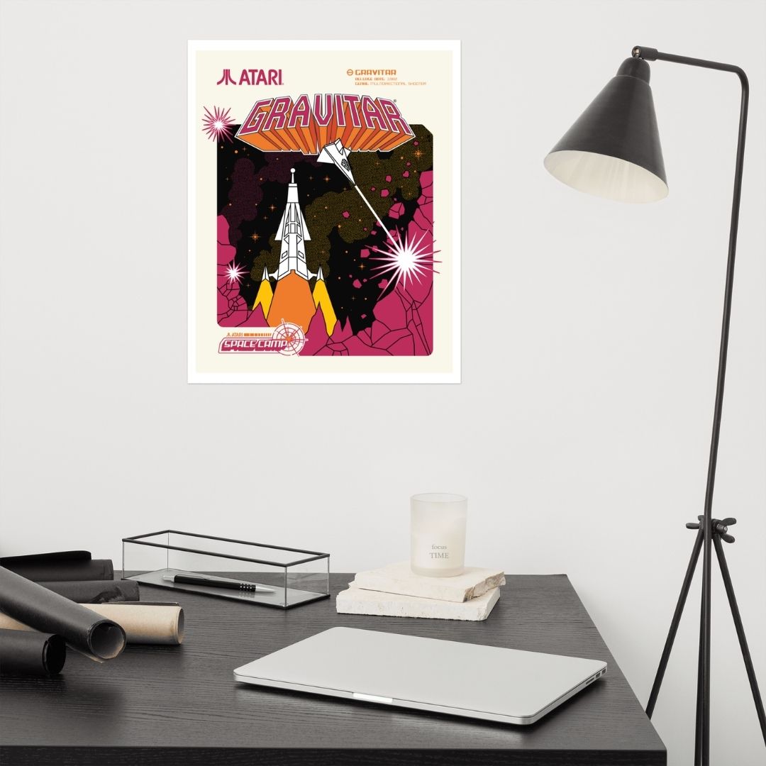Space Camp Gravitar Poster