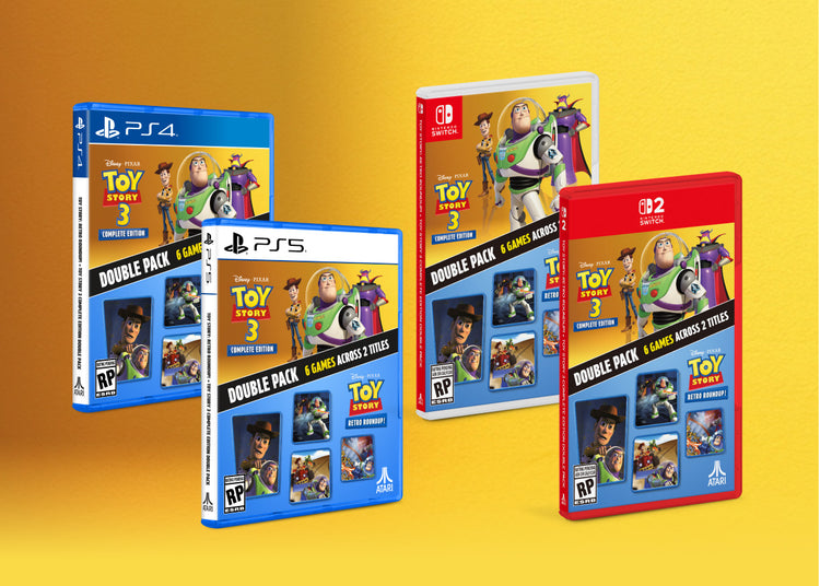 Toy Story: Retro Roundup! + Toy Story 3 Complete Edition Double Pack