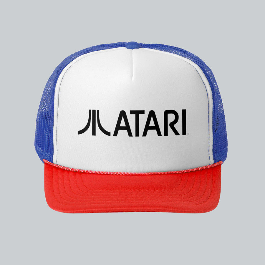 Summer Trucker Hat (Red & Blue)