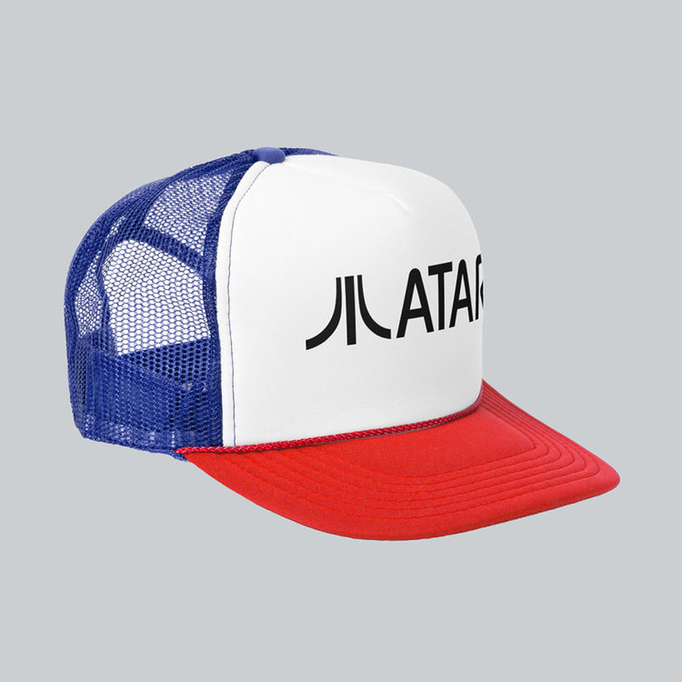 Summer Trucker Hat (Red & Blue)