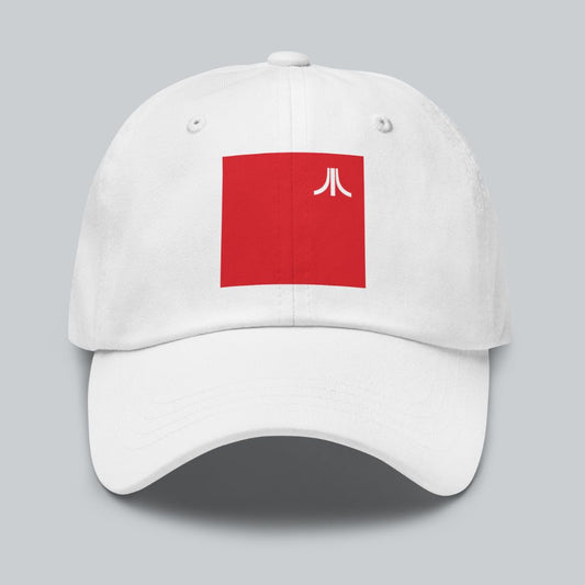 Red Fuji Block Dad Hat